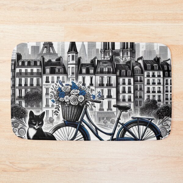 Item preview, Paris Black Cat - Design Nr 178 designed and sold by WeimTrails.