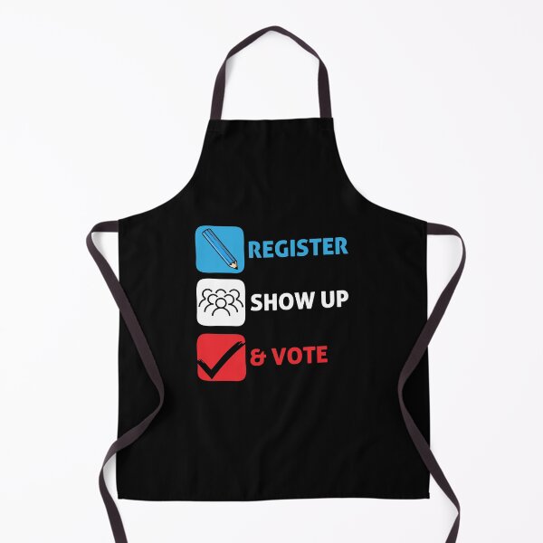 Item preview, Register Show Up Vote Patriotic Design designed and sold by PNGShop.