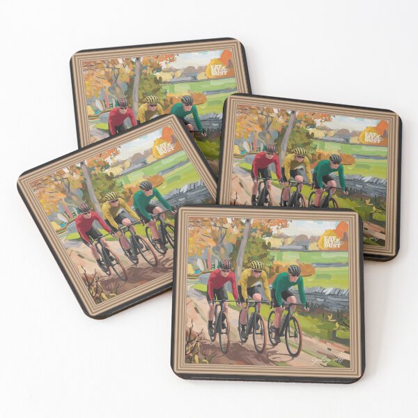 Item preview, Cycling Art - Gravel Trio - Eat My Dust designed and sold by EatMyDust-Bike.