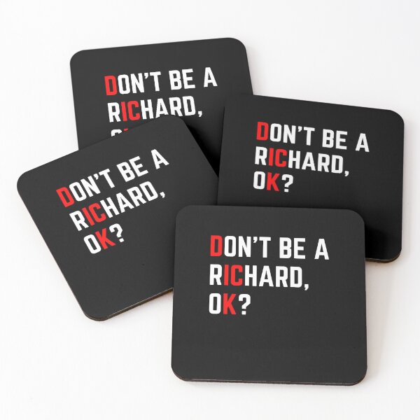 Item preview, Dont Be Richard Ok Patriotic Design designed and sold by PNGShop.