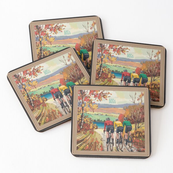 Item preview, Cycling Art - The Perfect Trio - Eat My Dust designed and sold by EatMyDust-Bike.