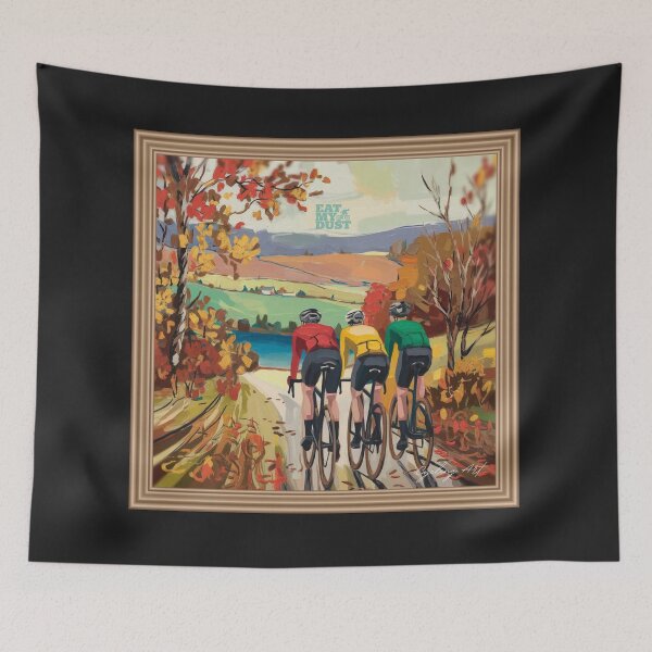 Item preview, Cycling Art - The Perfect Trio - Eat My Dust designed and sold by EatMyDust-Bike.