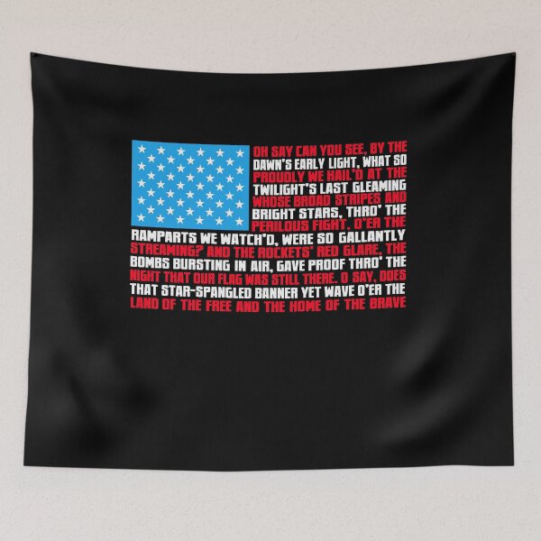 Item preview, American National Anthem Patriotic Design designed and sold by PNGShop.