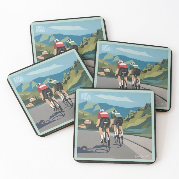 Item preview, Cycling Art - Now For The Descent - Eat My Dust designed and sold by EatMyDust-Bike.