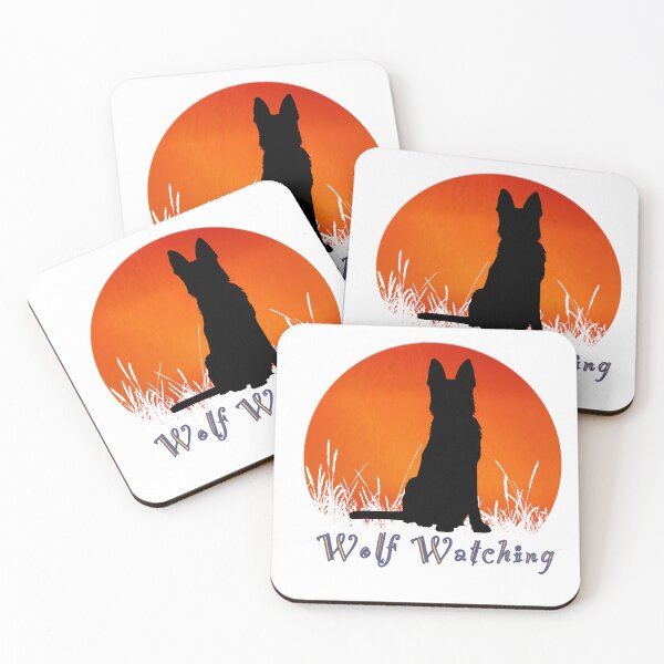 Item preview, Wolf watching  designed and sold by Wit & Wear Company.