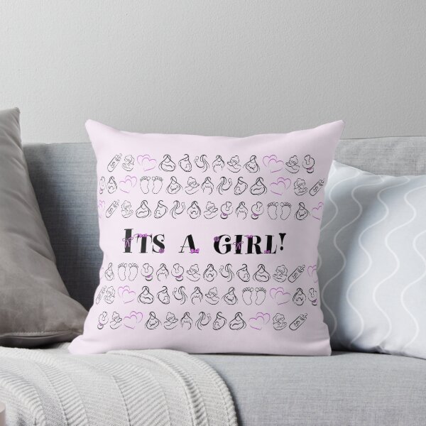 Item preview, It's a Girl! designed and sold by IvieLeagueJots.