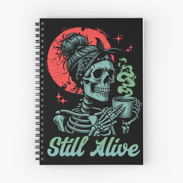 Item preview, Still Alive - Skeleton Coffee  designed and sold by HellbenderCo.