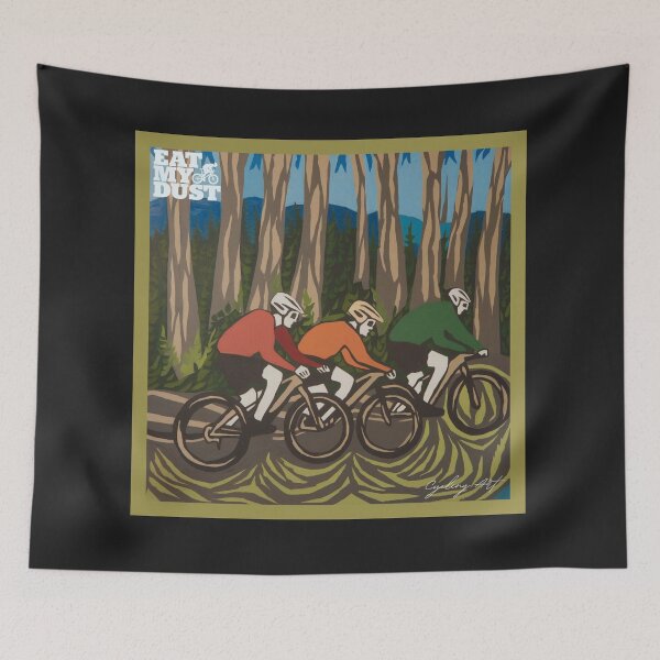 Item preview, Cycling Art - We Do Gravel - Eat My Dust designed and sold by EatMyDust-Bike.