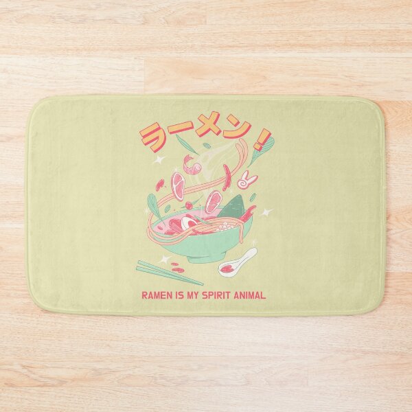 Item preview, Ramen is my spirit animal - Pink Japanese designed and sold by Circle-Cats.