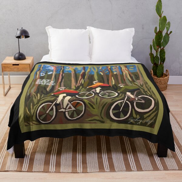 Item preview, Cycling Art - Grassy Gravel Descent - Eat My Dust designed and sold by EatMyDust-Bike.