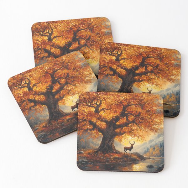 Item preview, Autumn oak deer valley designed and sold by Maddrick.