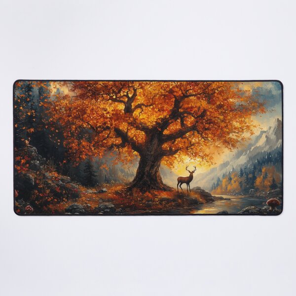 Item preview, Autumn oak deer valley designed and sold by Maddrick.