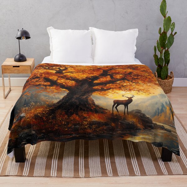 Item preview, Autumn oak deer valley designed and sold by Maddrick.