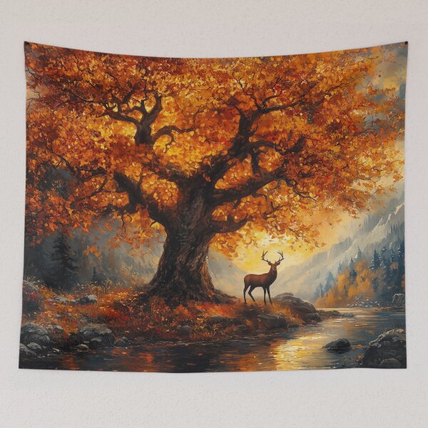 Item preview, Autumn oak deer valley designed and sold by Maddrick.