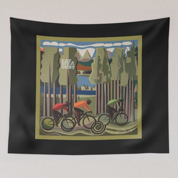 Item preview, Cycling Art - This Ride Is Mega - Eat My Dust designed and sold by EatMyDust-Bike.
