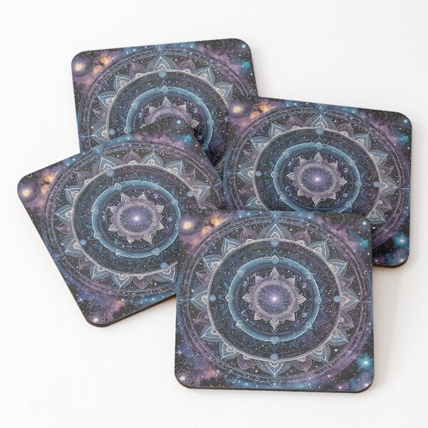 Item preview, Galactic Mandala: Cosmic Serenity designed and sold by MandalasShops.