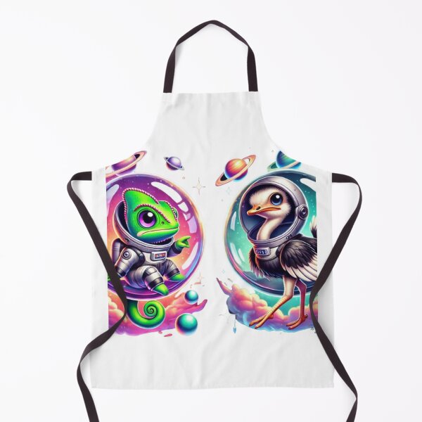 Item preview, Chameleon & Ostrich: “Stellar Style” designed and sold by WildVista.