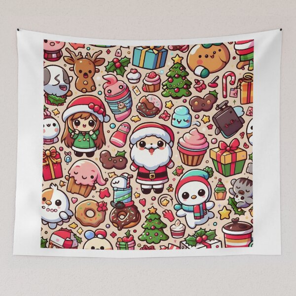 Item preview, Christmas Chibi Pattern 1.0 designed and sold by StickyGuys.