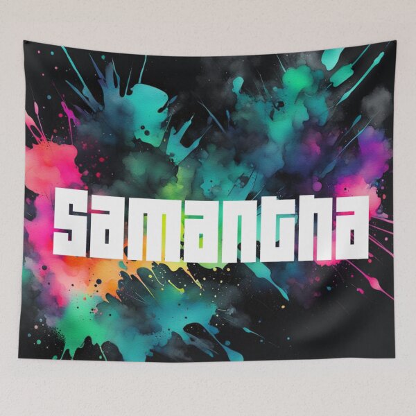Item preview, Custom Neon Name Samantha  designed and sold by Gabriela McDaniel.