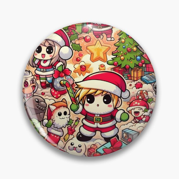 Item preview, Christmas Chibi Pattern 2.0 designed and sold by StickyGuys.