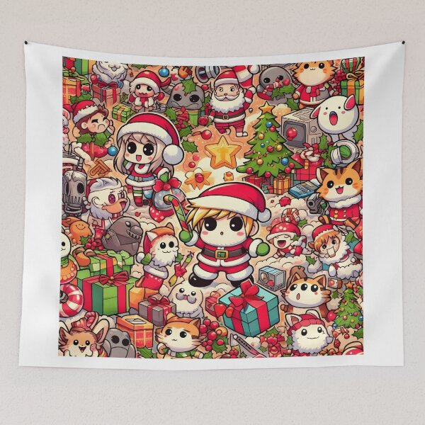 Item preview, Christmas Chibi Pattern 2.0 designed and sold by StickyGuys.