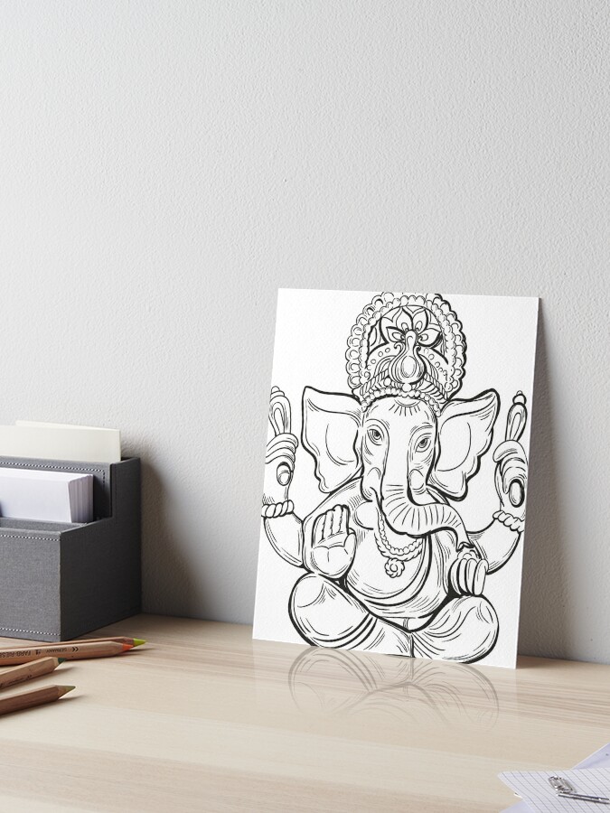 Indian mythology God Lakshmi Ganesha Saraswati... - Stock Illustration  [92683307] - PIXTA