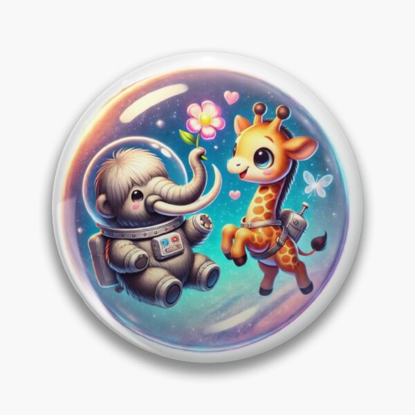 Item preview, Mammoth & Giraffe: “Space Buddies” designed and sold by WildVista.