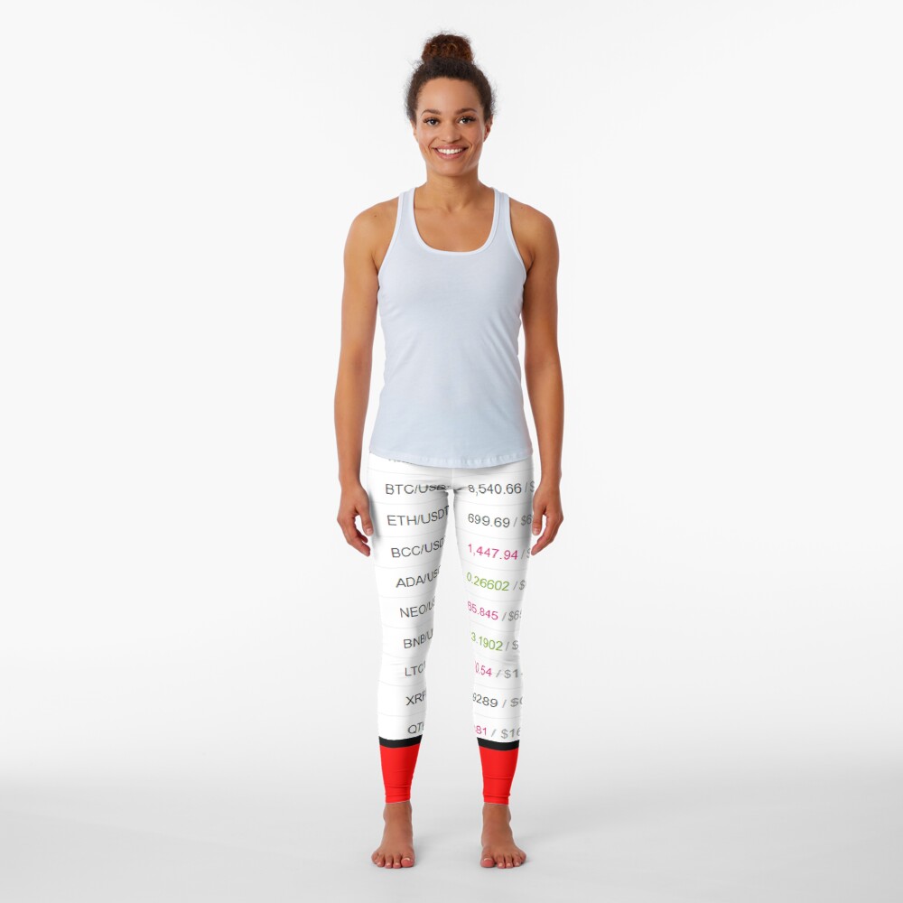 CRYPTO MONEY CALENDAR Leggings