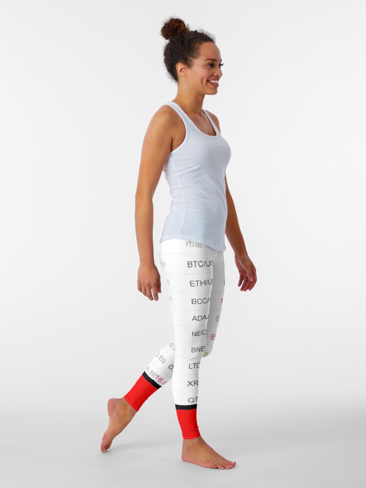 Alternate view of CRYPTO MONEY CALENDAR Leggings