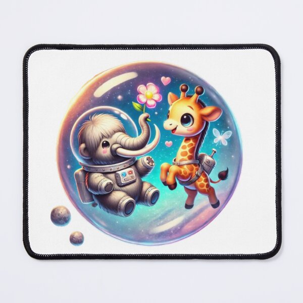 Item preview, Mammoth & Giraffe: “Space Buddies” designed and sold by WildVista.