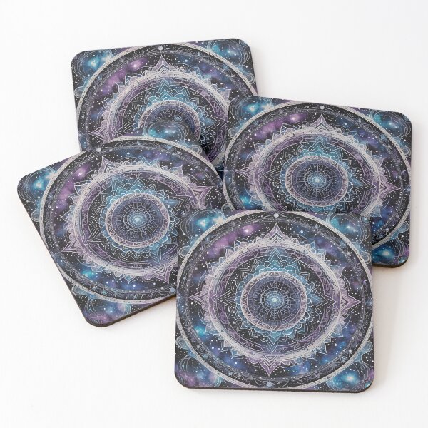 Item preview, Galactic Floral: Cosmic Harmony designed and sold by MandalasShops.