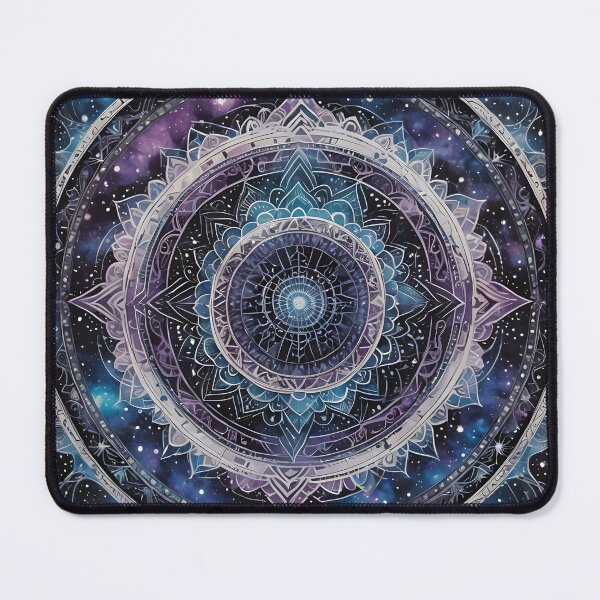 Item preview, Galactic Floral: Cosmic Harmony designed and sold by MandalasShops.