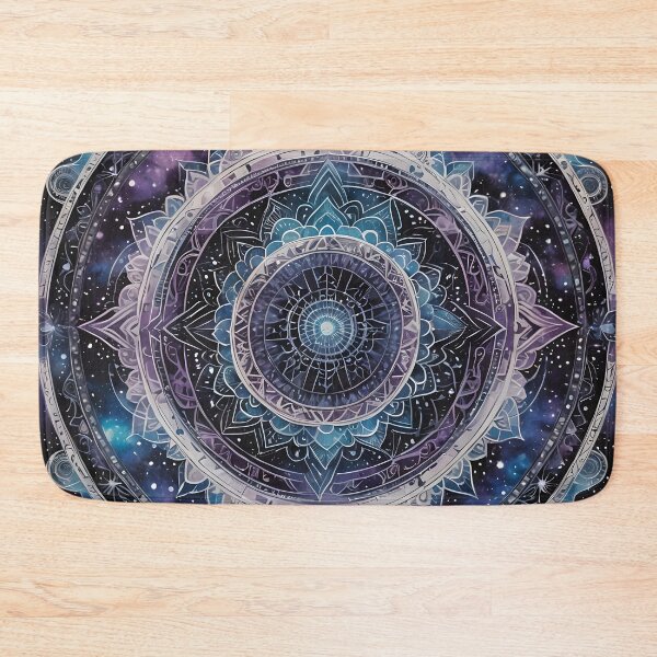 Item preview, Galactic Floral: Cosmic Harmony designed and sold by MandalasShops.