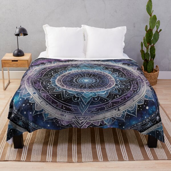 Item preview, Galactic Floral: Cosmic Harmony designed and sold by MandalasShops.