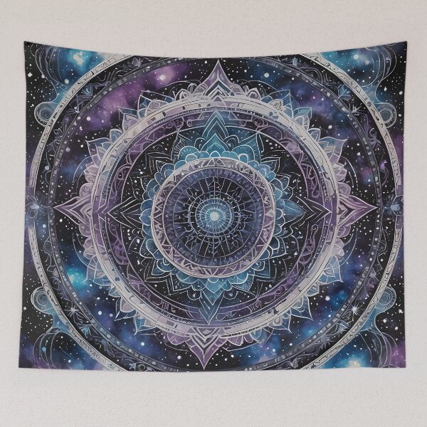 Item preview, Galactic Floral: Cosmic Harmony designed and sold by MandalasShops.