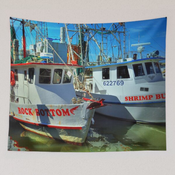 Item preview, Shrimp Boats  designed and sold by Savannah Gibbs.