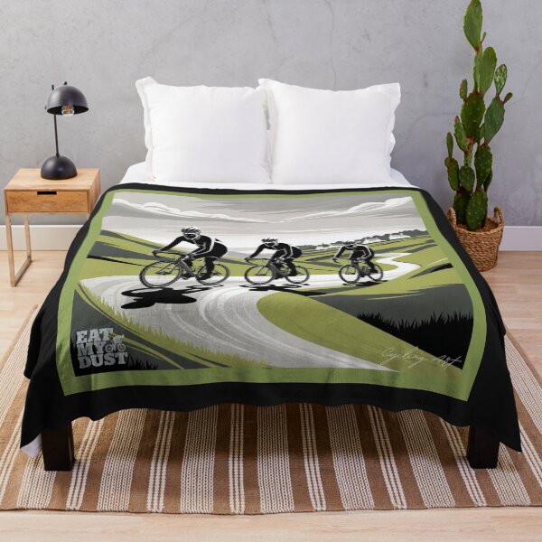 Item preview, Cycling Art - Dreamy Winding Roads - Eat My Dust designed and sold by EatMyDust-Bike.