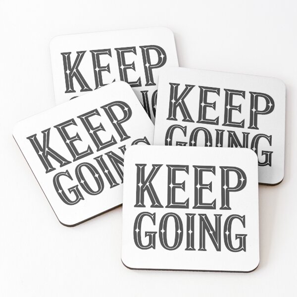 Item preview, Keep Going Typography - Motivational Quote designed and sold by motivationaltee.