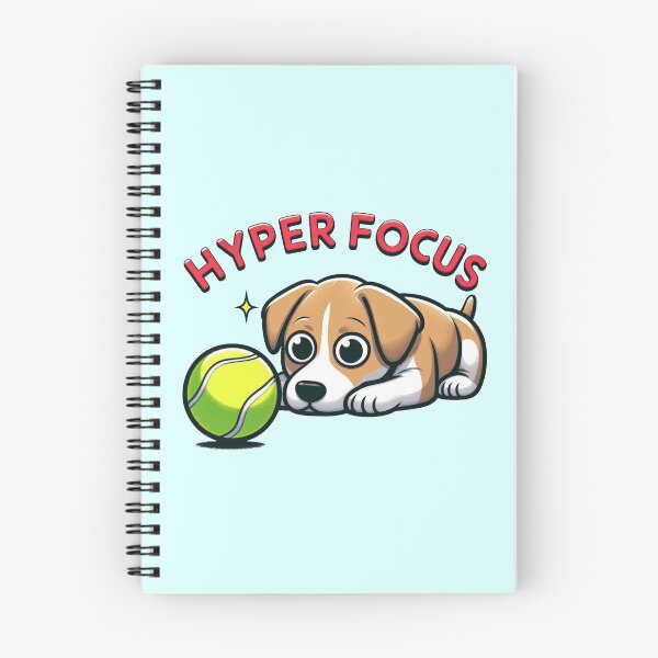 Item preview, Hyper Focus Dog designed and sold by Vkinsify.