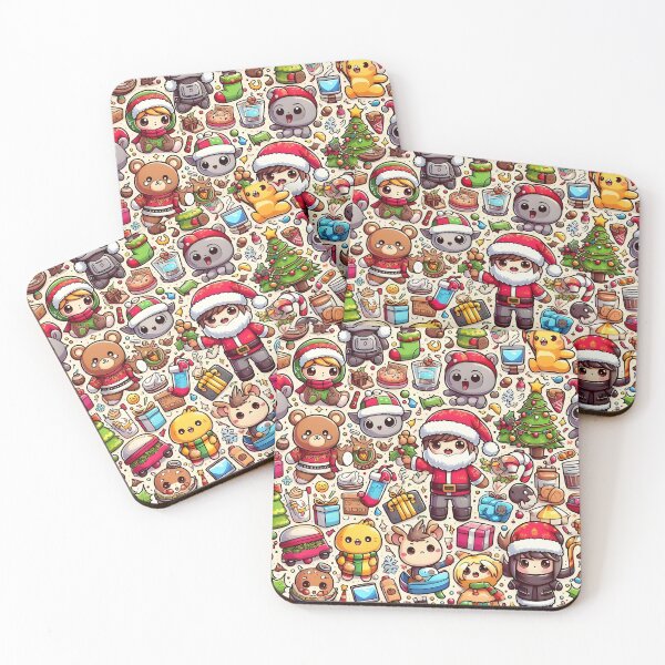 Item preview, Xmas Chibi Pattern 2.0 designed and sold by StickyGuys.