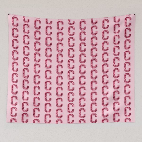 Item preview, C Preppy Glitter Varsity Letter Patch designed and sold by Creative Brat Design Studio.
