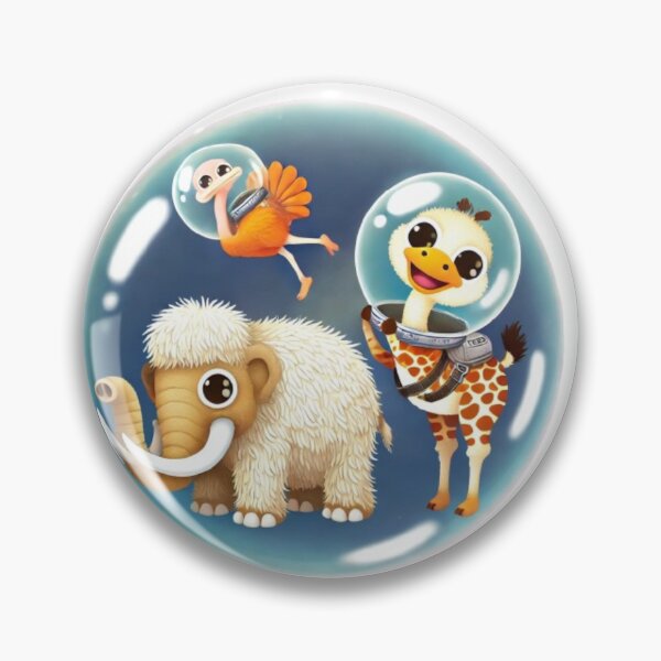 Item preview, Mammoth, Chameleon & Ostrich: “Galactic Groove” designed and sold by WildVista.