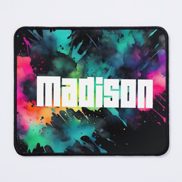 Item preview, Custom Neon Name Madison designed and sold by Gabriela McDaniel.
