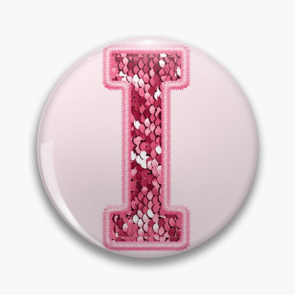 Item preview, I Preppy Glitter Varsity Letter Patch designed and sold by Creative Brat Design Studio.