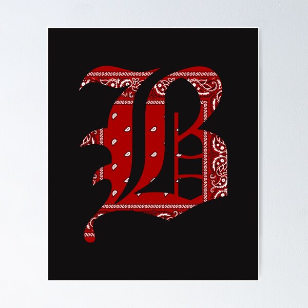 Item preview, Red Bandana with Capital 'B' designed and sold by TTStopShop.