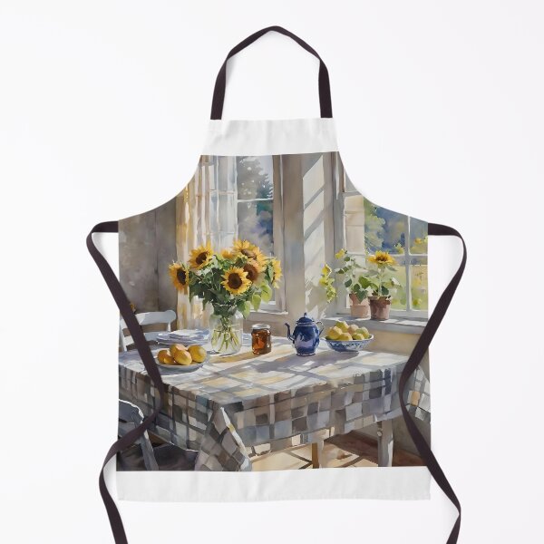 Item preview, Watercolor Farm Kitchen Table A designed and sold by Oldetimemercan.