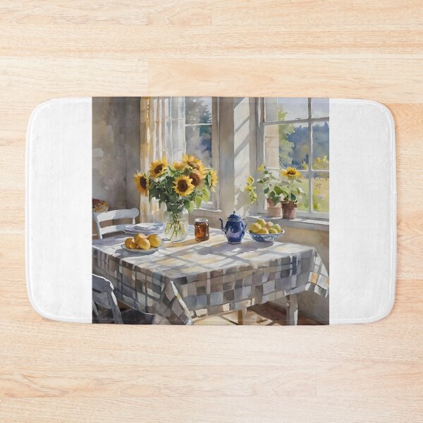Item preview, Watercolor Farm Kitchen Table A designed and sold by Oldetimemercan.