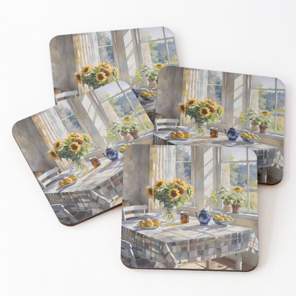 Item preview, Watercolor Farm Kitchen Table A designed and sold by Oldetimemercan.
