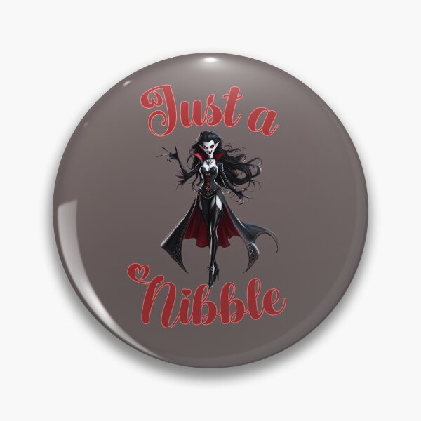 Item preview, Just a Nibble -  Valentina Has Gone Viral with her thirsty blood cravings this Halloween designed and sold by 3DAF.
