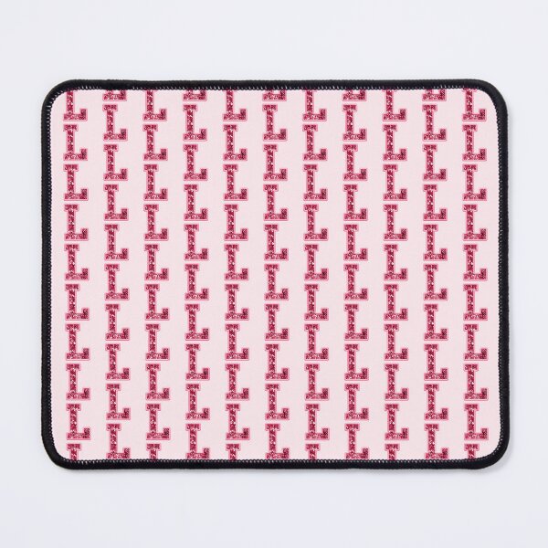 Item preview, L Preppy Glitter Varsity Letter Patch designed and sold by Creative Brat Design Studio.